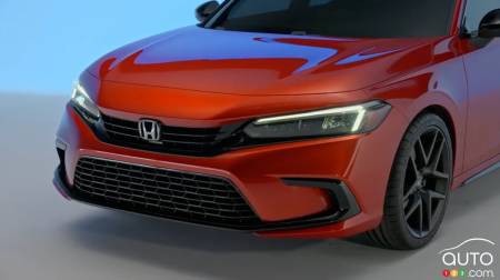 2022 Honda Civic, front
